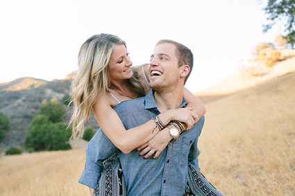 Malibu Sunset Engagement Shoot