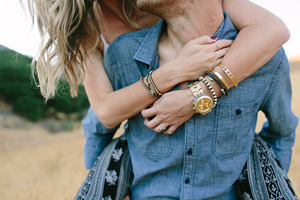 Malibu Sunset Engagement Shoot