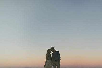 Malibu Sunset Engagement Shoot