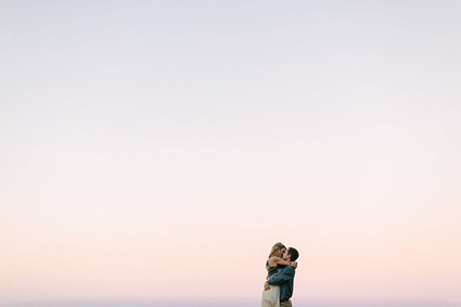 Malibu Sunset Engagement Shoot