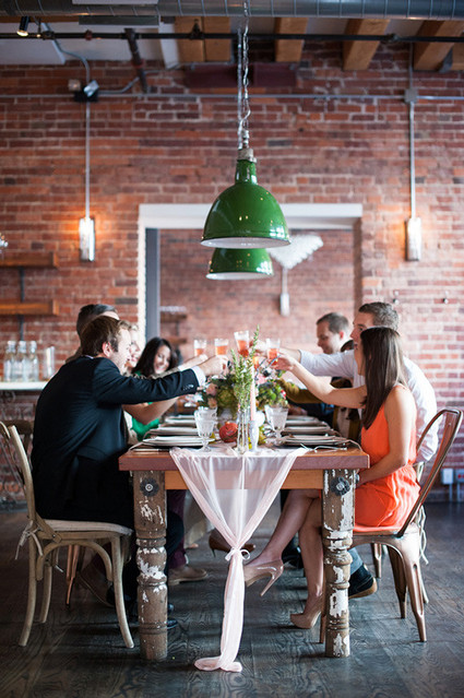 Intimate Restaurant Wedding