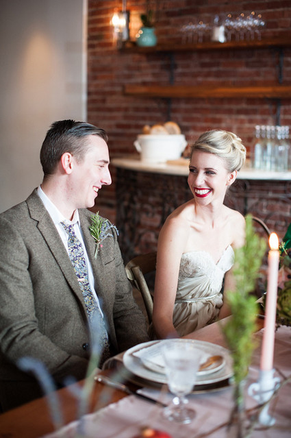 Intimate Restaurant Wedding