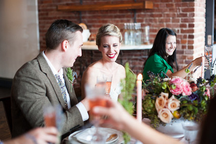 Intimate Restaurant Wedding