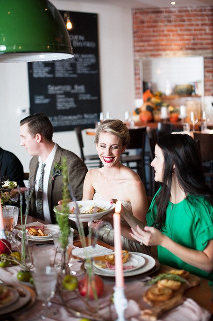 Intimate Restaurant Wedding