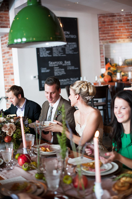 Intimate Restaurant Wedding