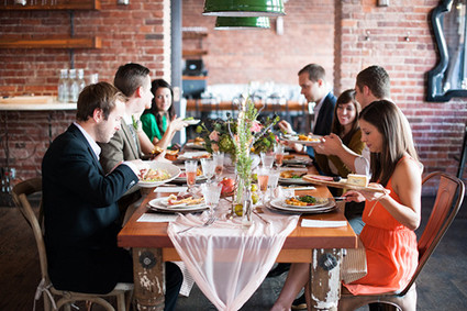 Intimate Restaurant Wedding