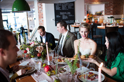 Intimate Restaurant Wedding
