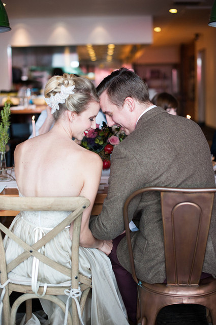 Intimate Restaurant Wedding