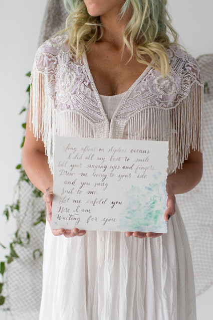 Bohemian Seaside Wedding Inspiration Inspiration