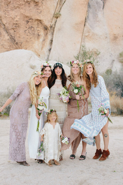 Desert Bridesmaids Inspiration
