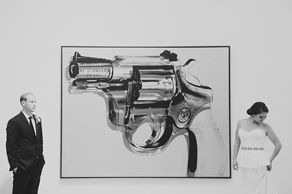 Modern Art Museum Wedding