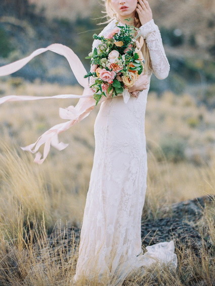 Organic Natural Oregon Wedding Inspiration Inspiration