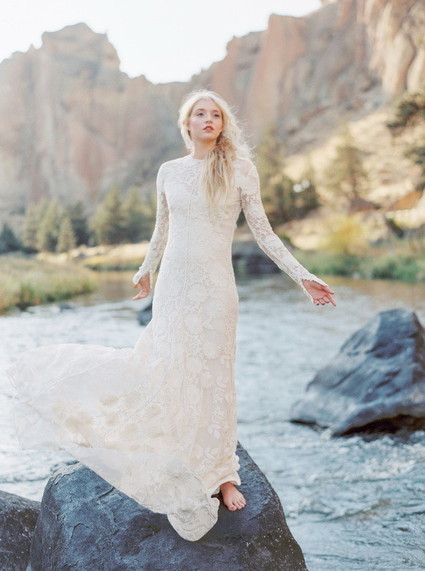 Organic Natural Oregon Wedding Inspiration Inspiration