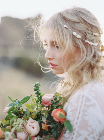 Organic Natural Oregon Wedding Inspiration Inspiration