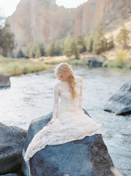 Organic Natural Oregon Wedding Inspiration Inspiration