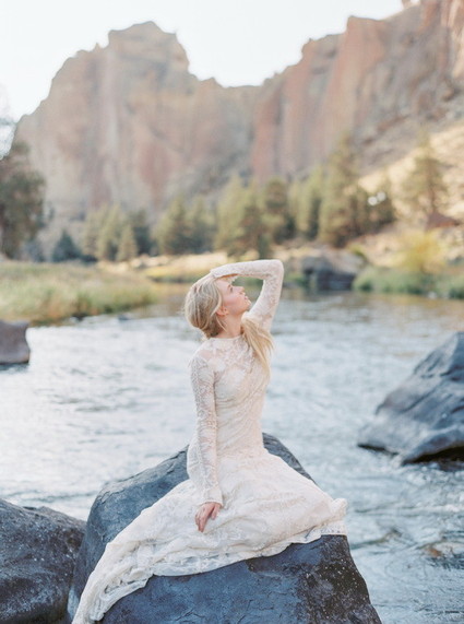 Organic Natural Oregon Wedding Inspiration Inspiration