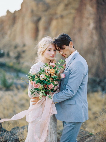 Organic Natural Oregon Wedding Inspiration Inspiration