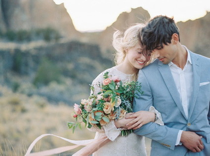 Organic Natural Oregon Wedding Inspiration Inspiration