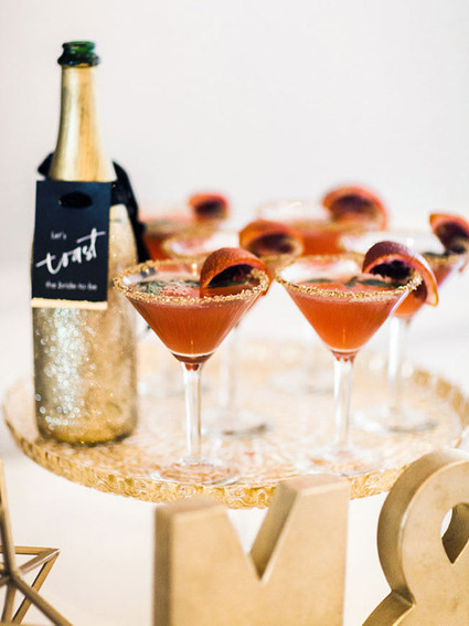 New Year's Bridal Shower Inspiration