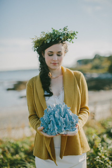 Golden Fall Coastal Wedding Inspiration