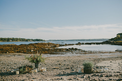 Golden Fall Coastal Wedding Inspiration