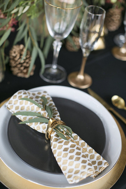 Black and Gold Wedding Ideas Inspiration