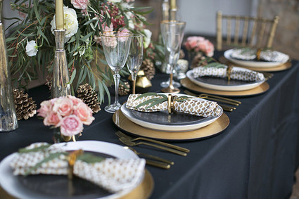 Black and Gold Wedding Ideas Inspiration