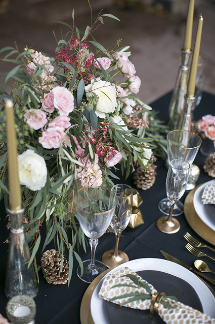 Black and Gold Wedding Ideas Inspiration