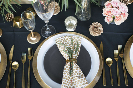 Black and Gold Wedding Ideas Inspiration