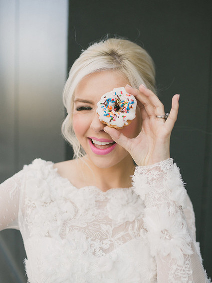 Modern Valentine's Day Wedding Inspiration Inspiration