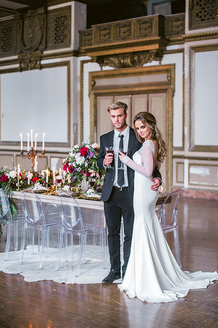 Romantic Luxe Wedding Inspiration Inspiration