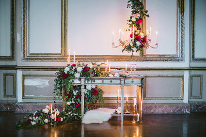 Romantic Luxe Wedding Dessert Table Inspiration