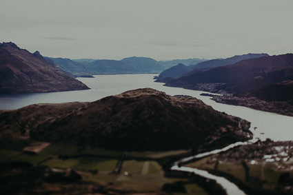 New Zealand mountaintop elopement