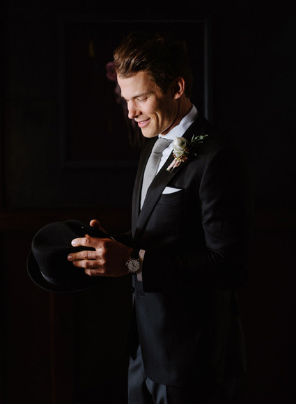 Elegant grooms attire