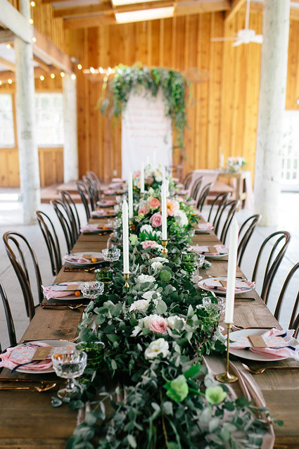 Garden inspired bridal shower
