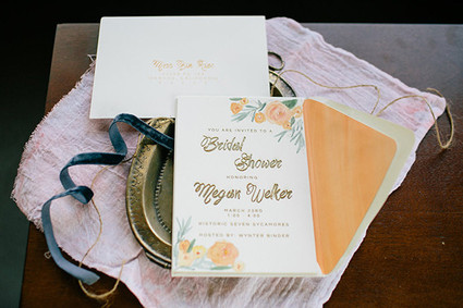 Garden inspired bridal shower Inspiration