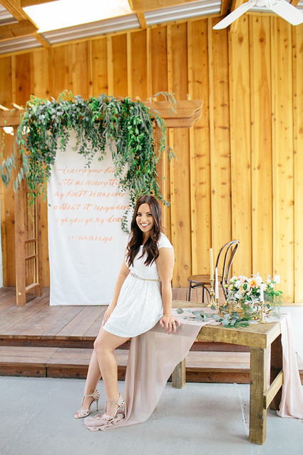Garden inspired bridal shower Inspiration