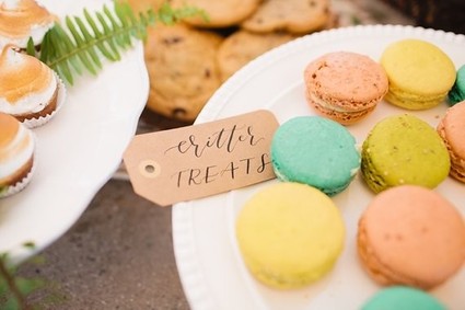 colorful macarons