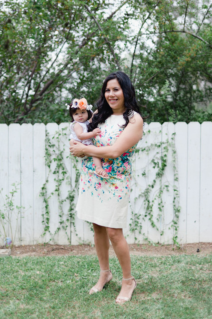 Floral baby girl party