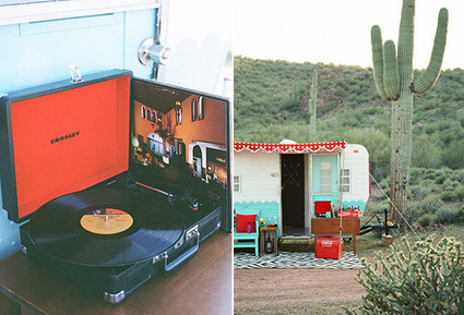 Retro glamper girls shoot Inspiration
