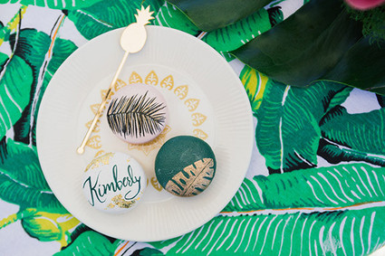 Aloha themed bridal shower