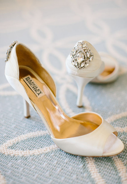 Badgley Mischka wedding shoes