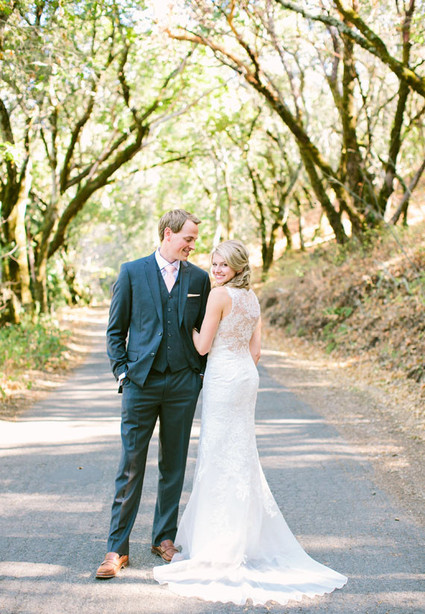 Outdoor Northern California wedding
