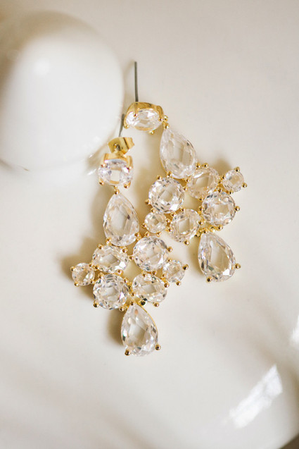 Gold wedding jewelry