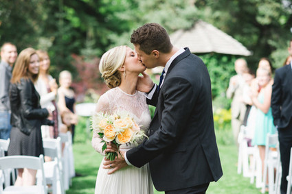 Intimate Garden Wedding