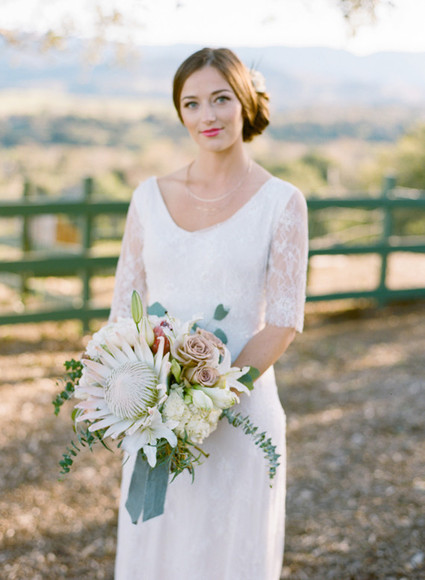 Rustic wedding bouquet