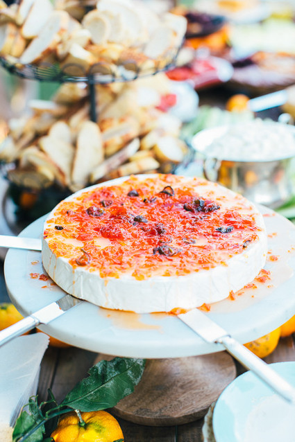 Wedding cheese plate