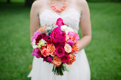 Bright pink bouquet