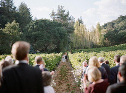 California vineyard wedding