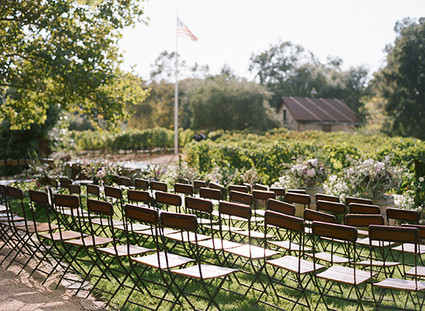 California vineyard wedding